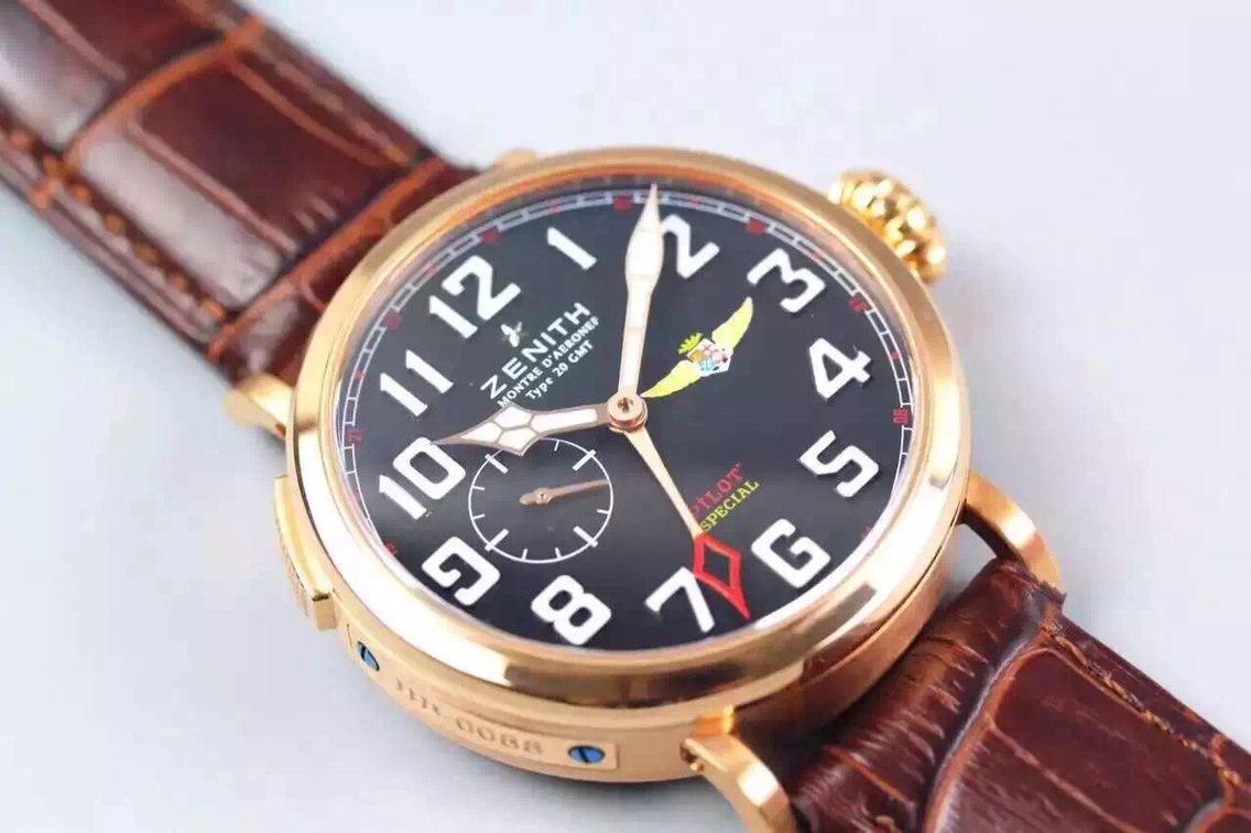2023030408012996 - 復刻手錶真力時對比 XF真力時 飛行員洋蔥大把頭男士手錶￥2480