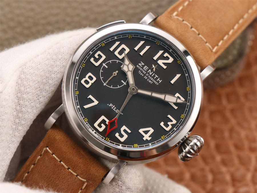 2023030409261141 - 復刻手錶真力時手錶價格錶 真力時飛行員GMT兩地時間功能￥2580