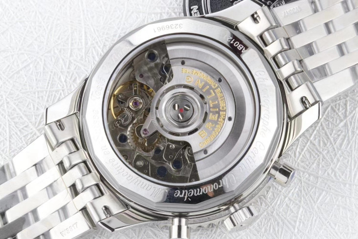 202303050353573 - 百年靈復刻男士手錶多少錢 gf廠手錶百年靈航空計時1繫列 AB0121211C1A1 藍盤￥3680