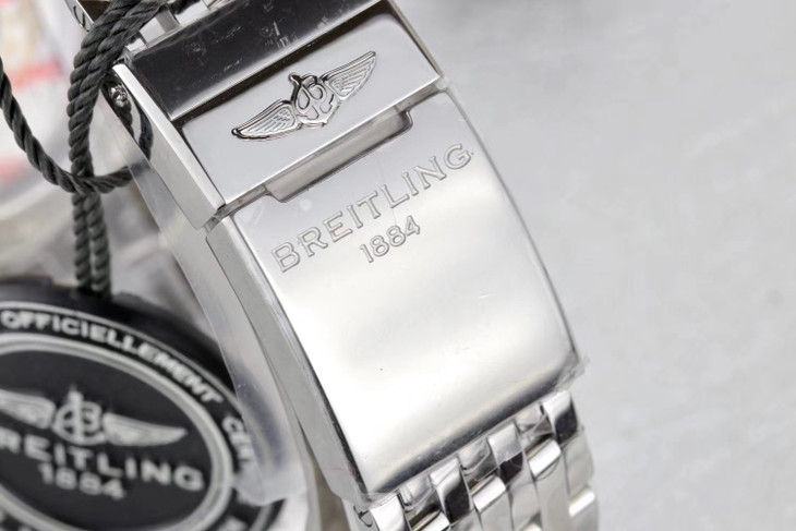 202303050353586 - 百年靈復刻男士手錶多少錢 gf廠手錶百年靈航空計時1繫列 AB0121211C1A1 藍盤￥3680