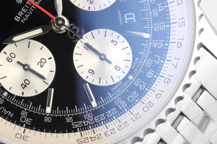 2023030504132070 - 百年靈航空計時復刻男錶 gf廠手錶百年靈航空計時1繫列 AB0121211B1A1 黑盤￥3680