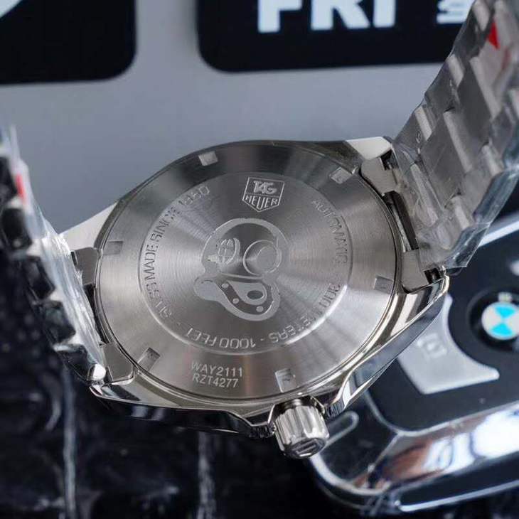 2023030602373742 - 泰格豪雅復刻手錶多少錢 xf廠手錶泰格豪雅竟潛300繫列WAY2113.BA0928 灰盤￥2880