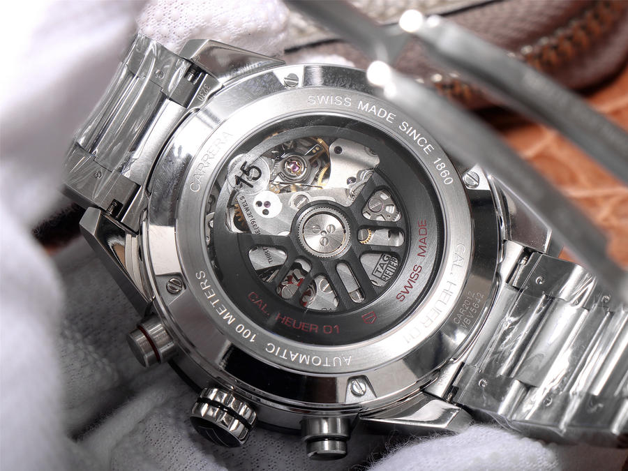 2023030602512160 - 泰格豪雅復刻哪個廠手錶家好 xf廠手錶超級卡萊拉CAR2A1W.BA0703 高仿錶￥3780