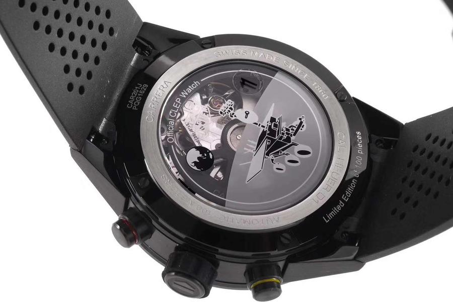 2023030602550346 - XF廠高仿泰格豪雅超級卡萊拉之月球錶面 CALIBRE HEUER01 復刻錶￥3680