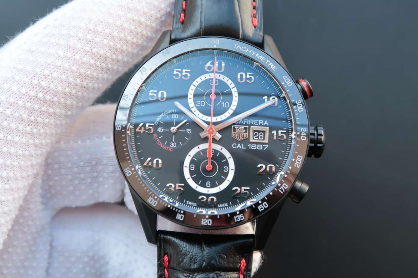 2023030603040025 - 哪個廠高仿手錶泰格豪雅好 V6廠泰格豪雅Calibre 1887 自動計時碼錶￥3280