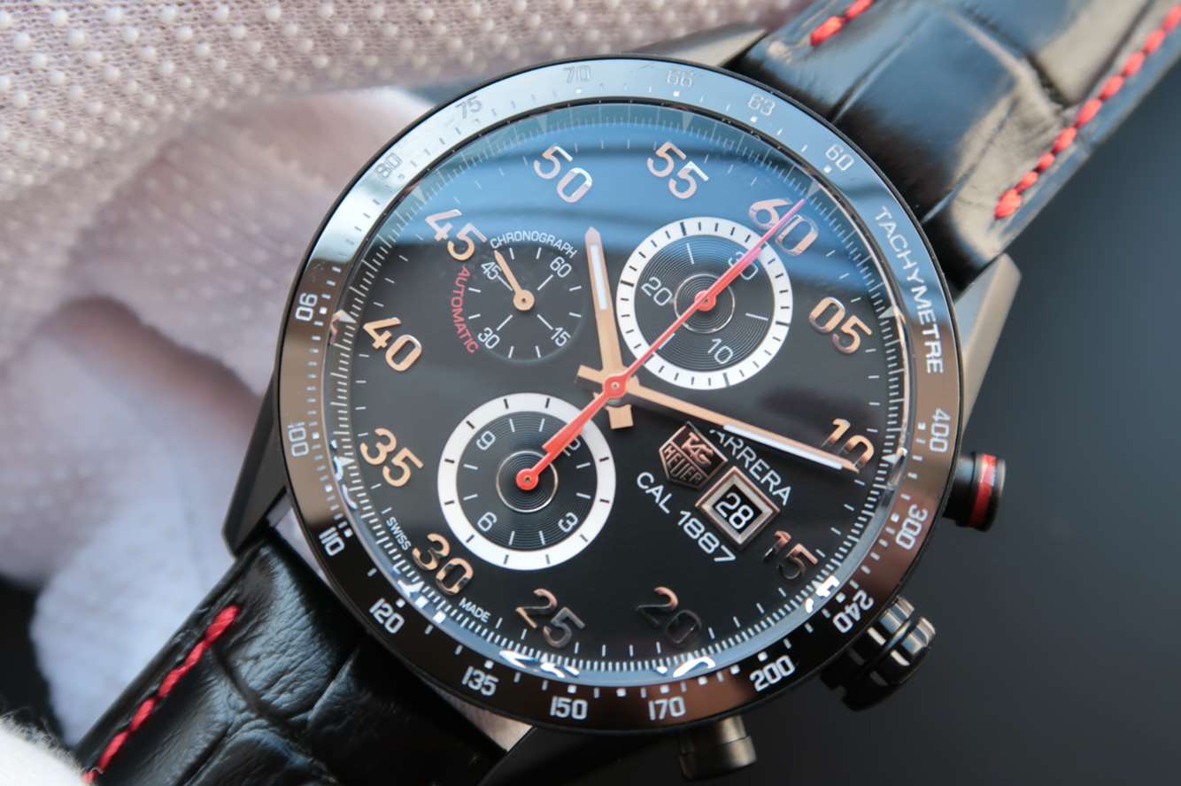 2023030603040337 - 哪個廠高仿手錶泰格豪雅好 V6廠泰格豪雅Calibre 1887 自動計時碼錶￥3280