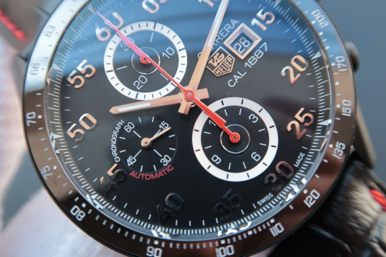 2023030603040666 - 哪個廠高仿手錶泰格豪雅好 V6廠泰格豪雅Calibre 1887 自動計時碼錶￥3280