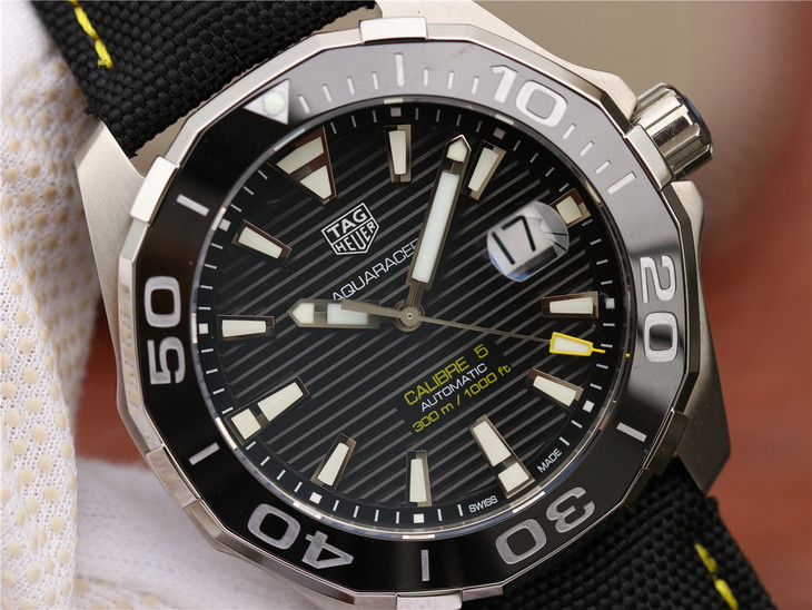 2023030603532216 - 高仿手錶泰格豪雅錶廠有哪些 V6泰高仿手錶泰格竟潛43mm黑殼￥2680