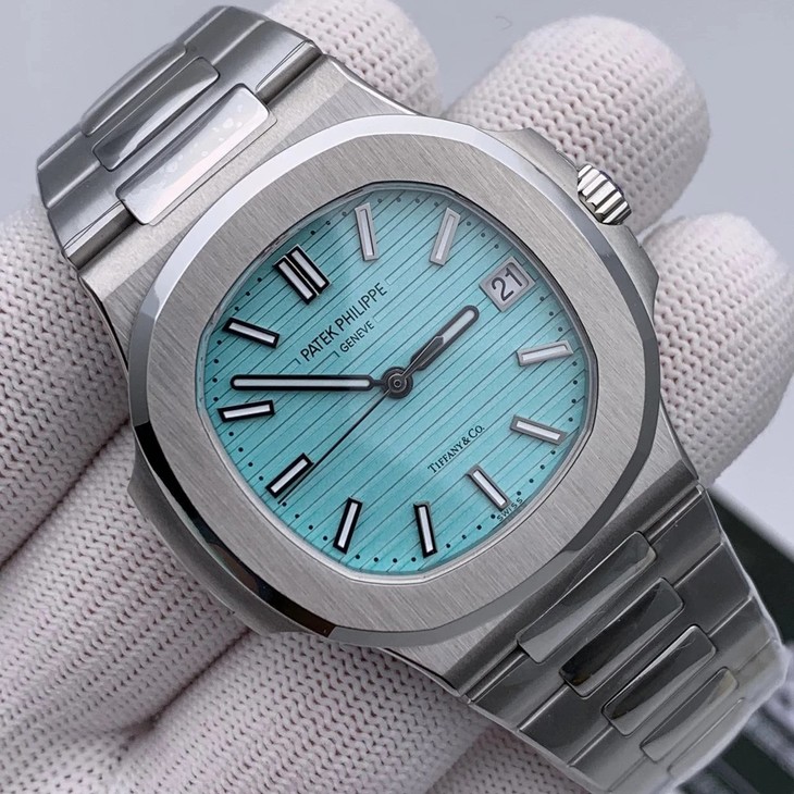 2023030611510294 - 精仿百達翡麗鸚鵡螺蒂芙尼藍 5711 3k廠手錶出品 經典機械男錶￥4680