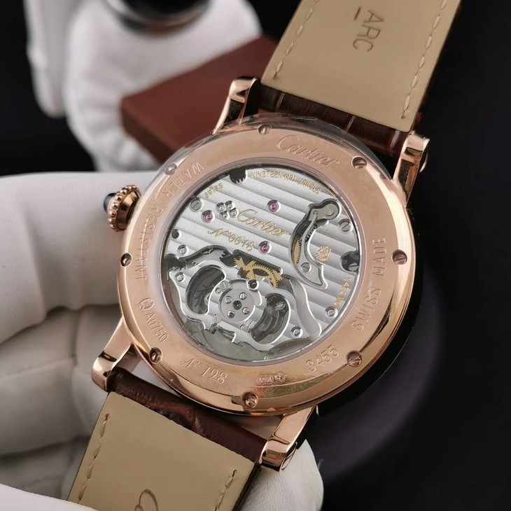 2023030713530121 - 復刻卡地亞陀飛輪手錶價格 bbr廠手錶卡地亞ROTONDE DE CARTIER繫列W1556215￥8800