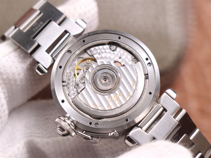 2023030714044513 - 精仿的卡地亞帕莎腕錶 v9廠手錶卡地亞帕莎 粉色盤 女錶￥2980