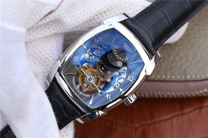 2023031001583471 - 復刻手錶帕瑪強尼酒桶手錶價格 陀飛輪 BM廠出品 男士機械錶￥8800