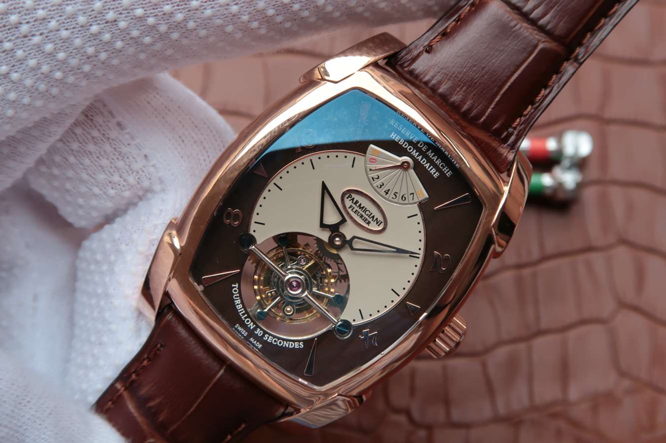 2023031002533264 - 帕瑪強尼香港復刻手錶鏤空手錶價格 BM廠帕瑪強尼TOURBILLON繫列PF011254.01 陀飛輪￥8800