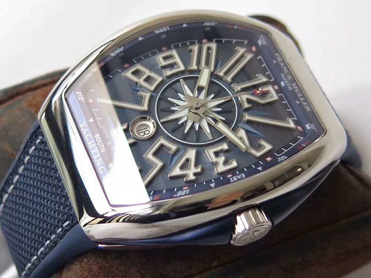 2023031110595932 - 法蘭克復刻男士手錶價格多少 ZF廠手錶法蘭克穆勒V45 SC DT YACHTING￥4580