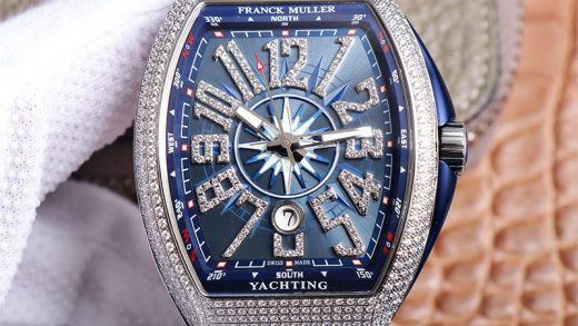202303111244275 520x293 - ZF廠高仿法蘭克穆勒藍遊艇 V45 復刻男錶￥4580