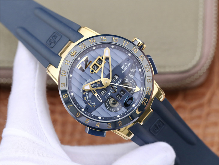 2023031709260635 - 守護雅典娜高仿手錶版裝備合成 TW廠雅典航海世家 El Toro/Black Toro萬年歴腕錶￥3680
