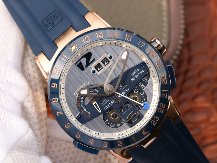 2023031709484329 - 高仿手錶 雅典 TWA廠雅典航海世家 El Toro/Black Toro萬年歴腕錶￥3680