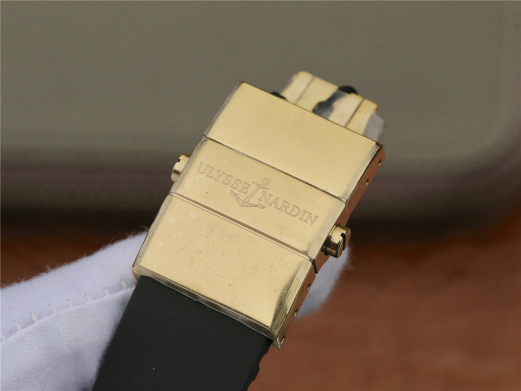 2023031710002498 - 雅典鎏金藍高仿手錶版 TW廠雅典航海世家 El Toro/Black Toro萬年歴腕錶￥3680