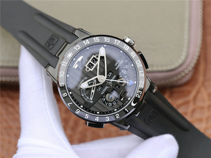 2023031710041298 - 守護雅典娜1.0高仿手錶版轉職 TW廠雅典航海世家 El Toro/Black Toro萬年歴腕錶￥3680