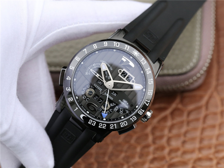 2023031710041453 - 守護雅典娜1.0高仿手錶版轉職 TW廠雅典航海世家 El Toro/Black Toro萬年歴腕錶￥3680