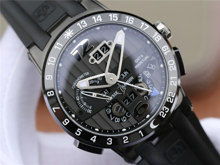 2023031710041612 - 守護雅典娜1.0高仿手錶版轉職 TW廠雅典航海世家 El Toro/Black Toro萬年歴腕錶￥3680