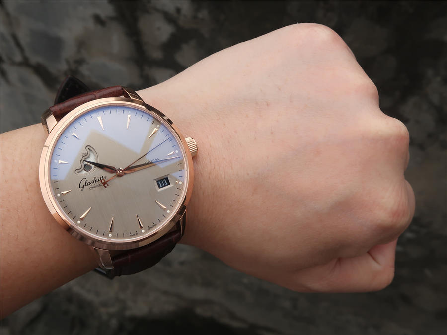 2023040100243491 - 格拉蘇蒂復刻手錶質量怎麽樣 ETC格拉蘇蒂原創議員大日歴月相腕錶￥2880