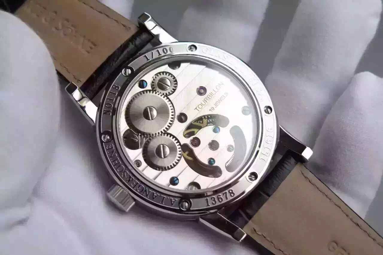 2023040112585038 - 仿真朗格機械錶 BM復刻朗格手動上鏈頂級真飛輪￥4900