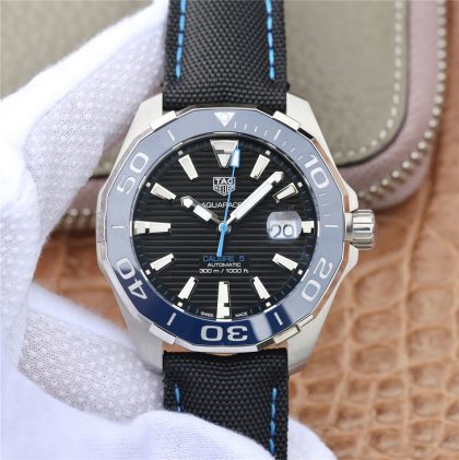 2023040308504830 420x421 - 泰格豪雅高仿手錶 V6廠豪雅競潛43mm新品藍色陶瓷錶圈￥2680