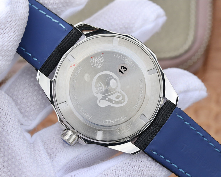 2023040308512198 - 泰格豪雅高仿手錶 V6廠豪雅競潛43mm新品藍色陶瓷錶圈￥2680