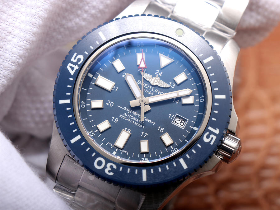 2023040504064985 - 百年靈復刻錶 tf廠手錶百年靈超級海洋 藍盤￥3180