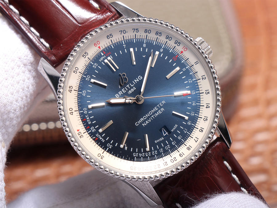 2023040504111030 - 百年靈哪個廠手錶復刻的好 tf廠手錶百年靈航空計時1 藍盤￥3180