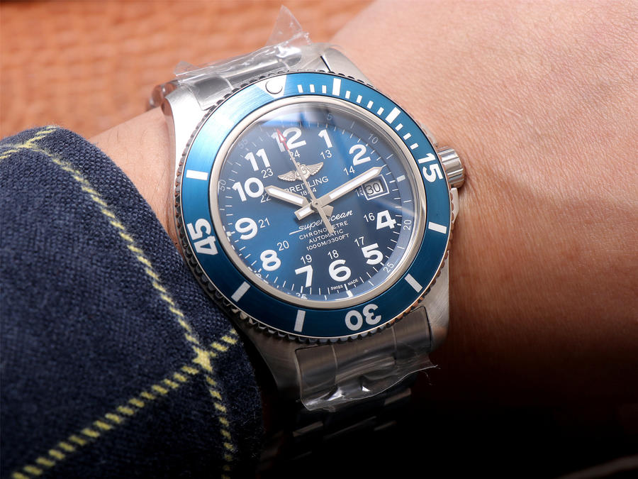 2023040600562576 - 百年靈哪個廠手錶復刻的好 tf廠手錶百年靈超級海洋 藍盤￥3180