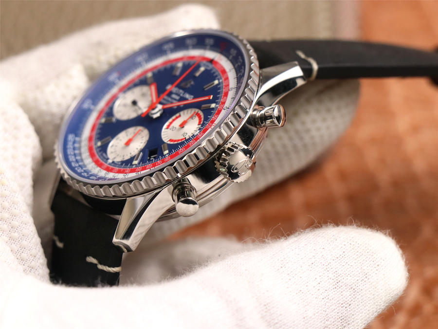 2023040601143340 - 百年靈高仿手錶在哪買 V9廠百年靈航空計時1繫列B01航空特別版手錶￥3180