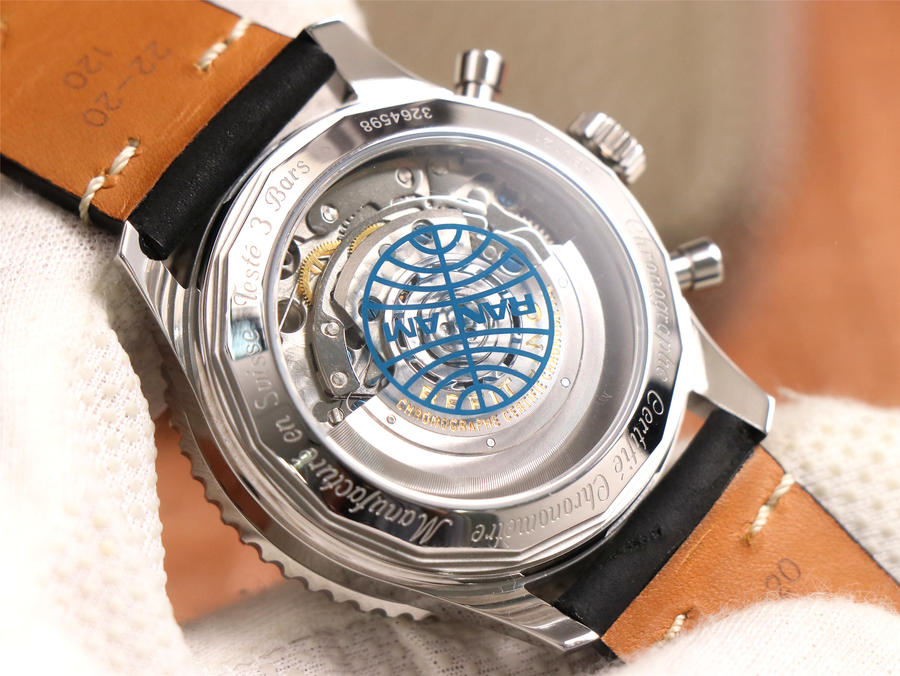 2023040601144073 - 百年靈高仿手錶在哪買 V9廠百年靈航空計時1繫列B01航空特別版手錶￥3180
