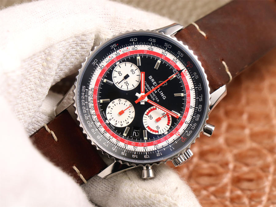 2023040601230986 - 百年靈哪個廠的高仿手錶 V9廠百年靈航空計時1繫列B01航空特別版手錶￥3180