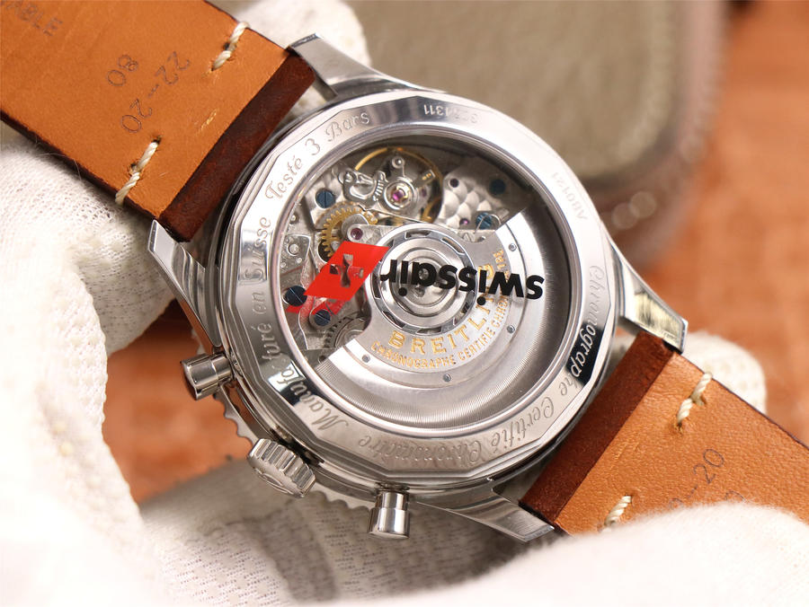 2023040601232763 - 百年靈哪個廠的高仿手錶 V9廠百年靈航空計時1繫列B01航空特別版手錶￥3180
