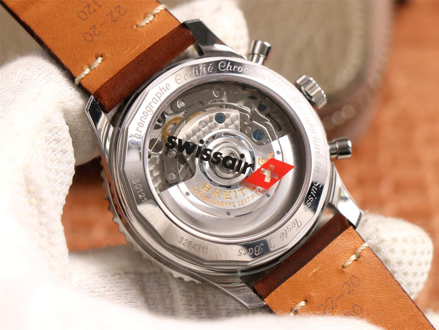 2023040601233090 - 百年靈哪個廠的高仿手錶 V9廠百年靈航空計時1繫列B01航空特別版手錶￥3180