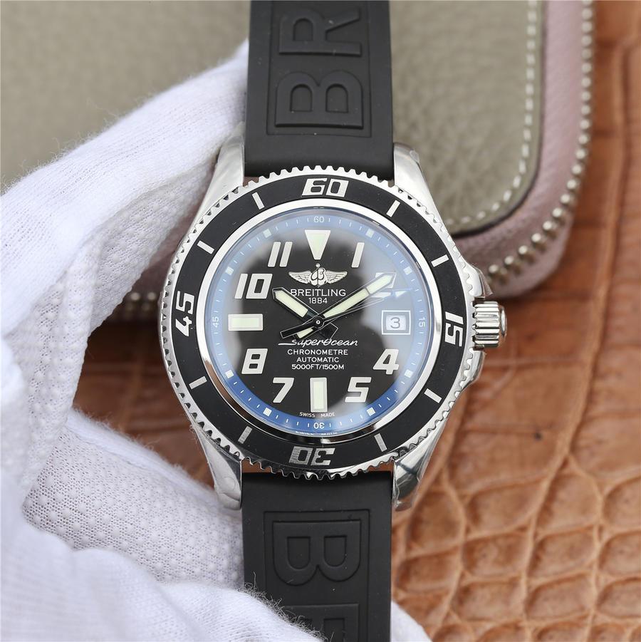 2023040701045851 - 百年靈高仿手錶 GM百年靈SUPEROCEAN42超級海洋42腕錶￥2880