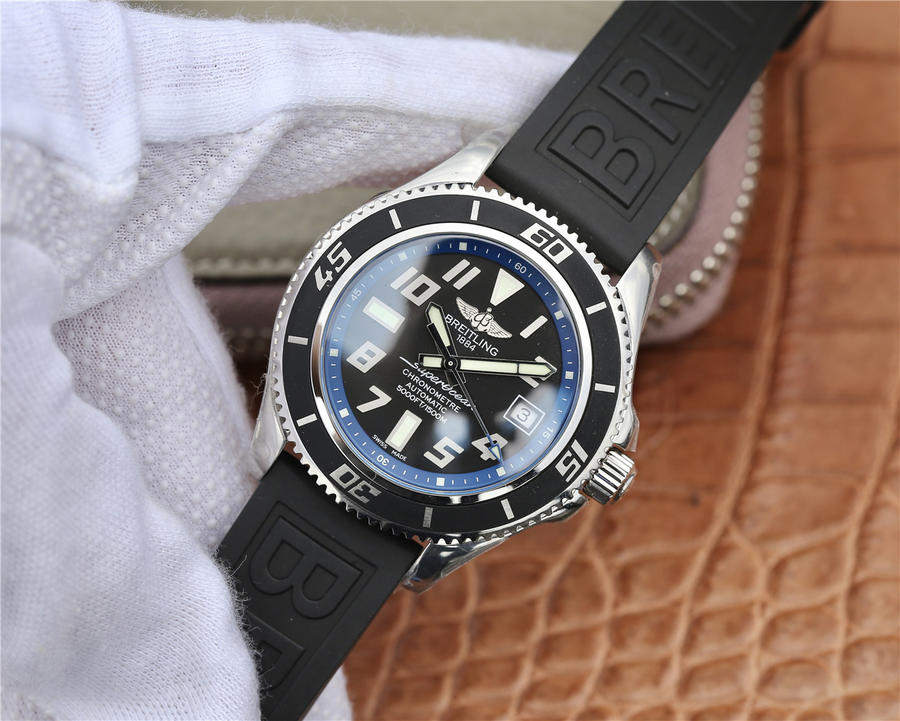 2023040701050436 - 百年靈高仿手錶 GM百年靈SUPEROCEAN42超級海洋42腕錶￥2880