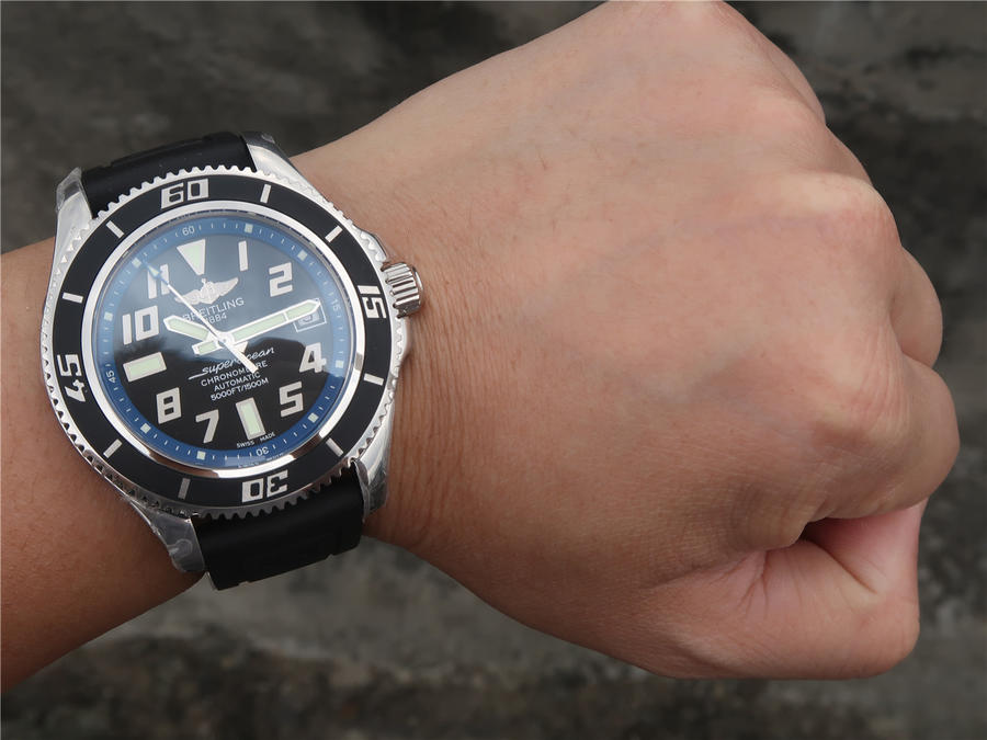 2023040701052131 - 百年靈高仿手錶 GM百年靈SUPEROCEAN42超級海洋42腕錶￥2880