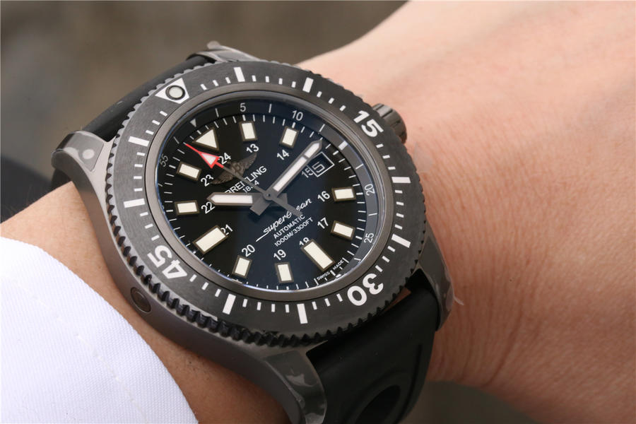 2023040805001044 - 百年靈超級海洋高仿手錶 GF百年靈超級海洋44mm特別版M1739313|BE92|227S|M20SS.1￥3380