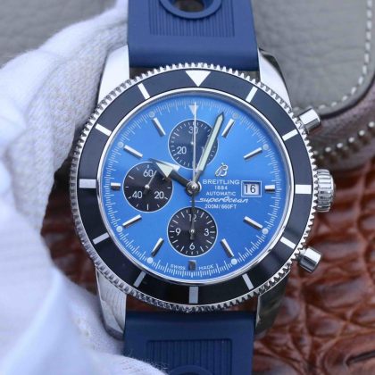 2023040805132297 420x420 - 一對一高仿手錶百年靈 OM百年靈超級海洋繫列計時男士腕錶￥3380