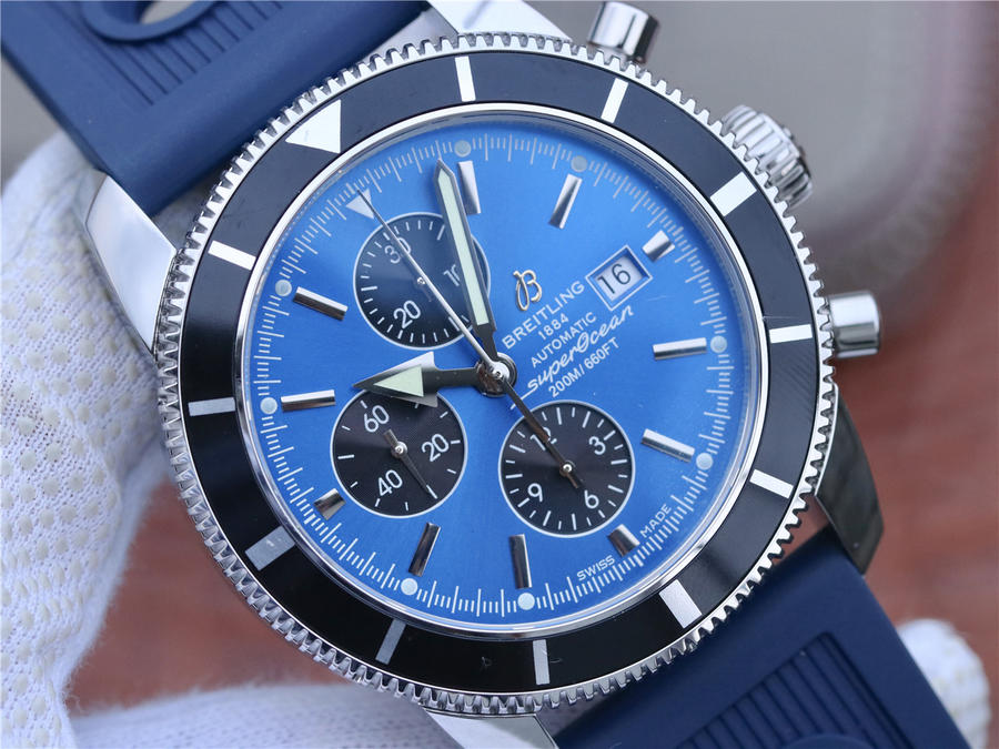 2023040805135328 - 一對一高仿手錶百年靈 OM百年靈超級海洋繫列計時男士腕錶￥3380