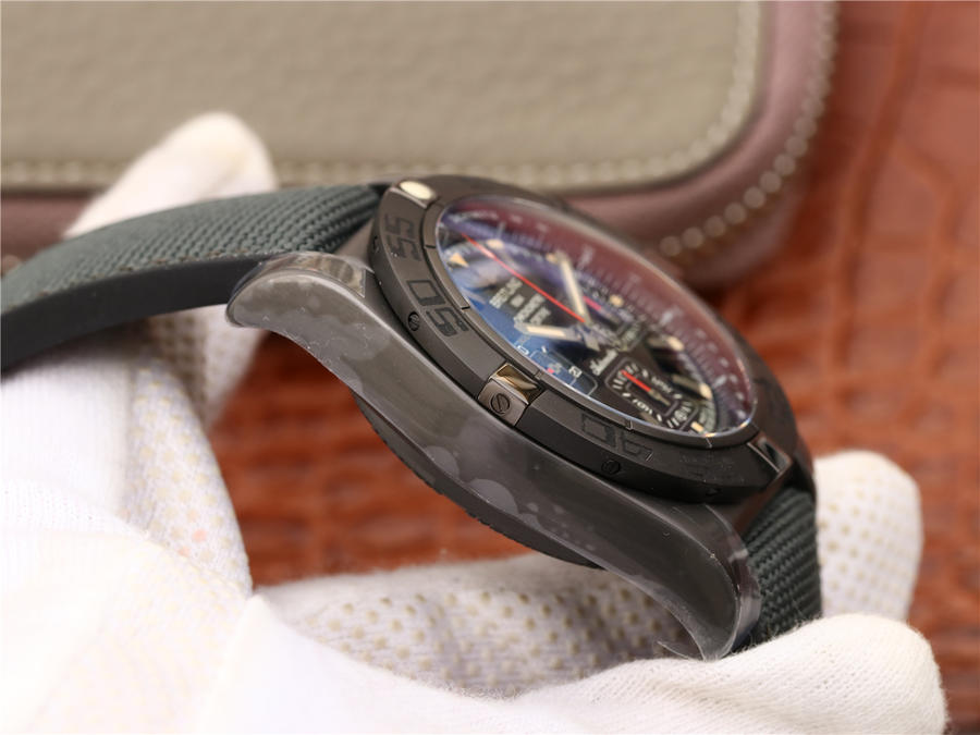 2023040805261529 - 百年靈高仿手錶真嗎 GF百年靈機械計時44mm黑鋼腕錶MB0111C3/BE35￥3580