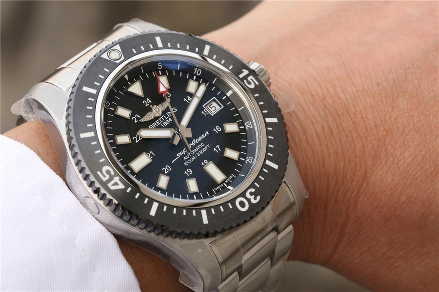 2023041202591439 - 百年靈高仿手錶鋼帶 GF百年靈超級海洋44mm特別版腕錶￥3180