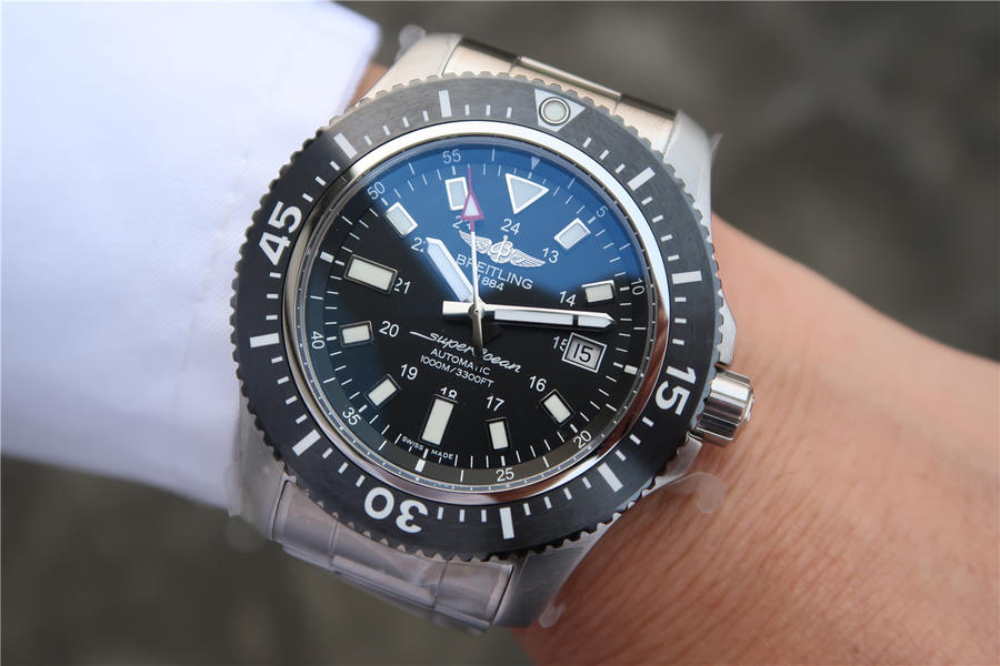202304120259205 - 百年靈高仿手錶鋼帶 GF百年靈超級海洋44mm特別版腕錶￥3180