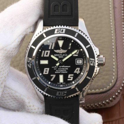 2023041203162915 420x420 - 高仿手錶手錶百年靈超級海洋 GM百年靈超級海洋42腕錶繫列A1736402￥2880