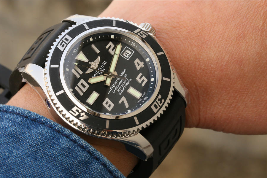 2023041203172448 - 高仿手錶手錶百年靈超級海洋 GM百年靈超級海洋42腕錶繫列A1736402￥2880