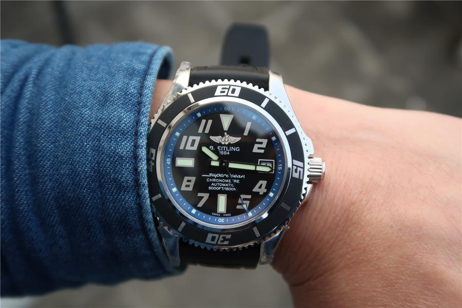 2023041203210815 - 百年靈高仿手錶的繫列 GM百年靈超級海洋42腕錶A1736402腕錶￥2880