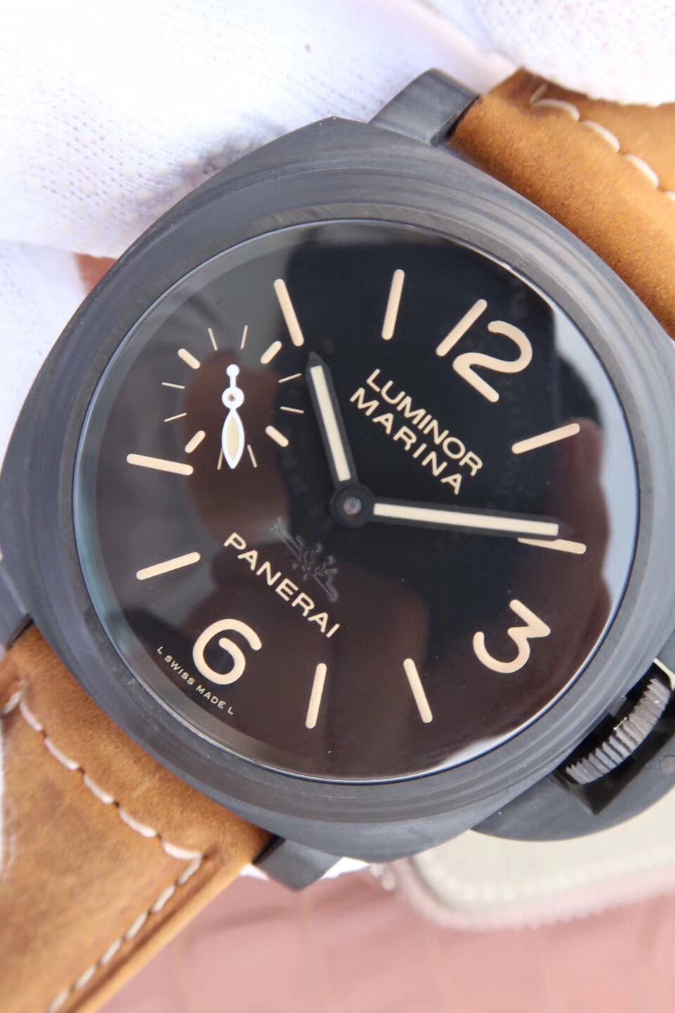 2023041602195976 - 復刻手錶沛納海到哪裏買 XF沛納海PAM417碳纖限量版￥2980
